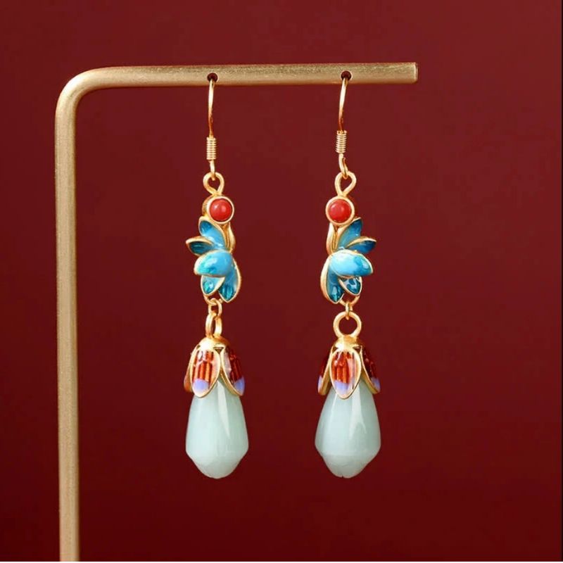 8-trigrams Jade Prosperity and Abundance Ring