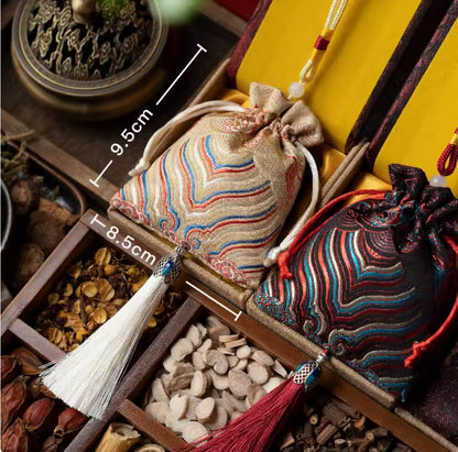 Pure plant sleeping Chinese embroidery sachet