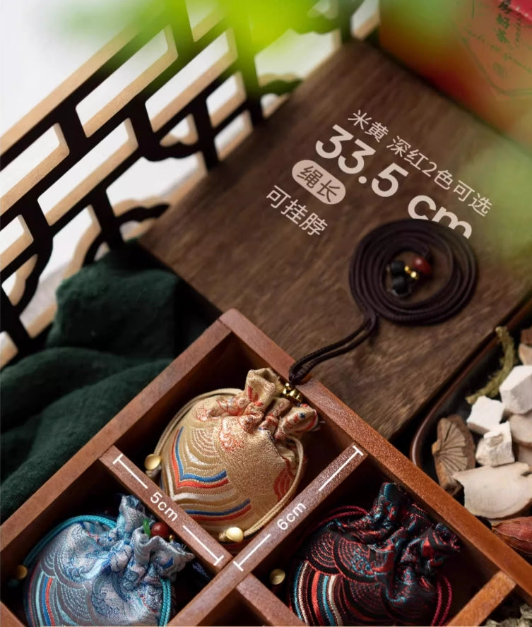 Pure plant sleeping Chinese embroidery sachet